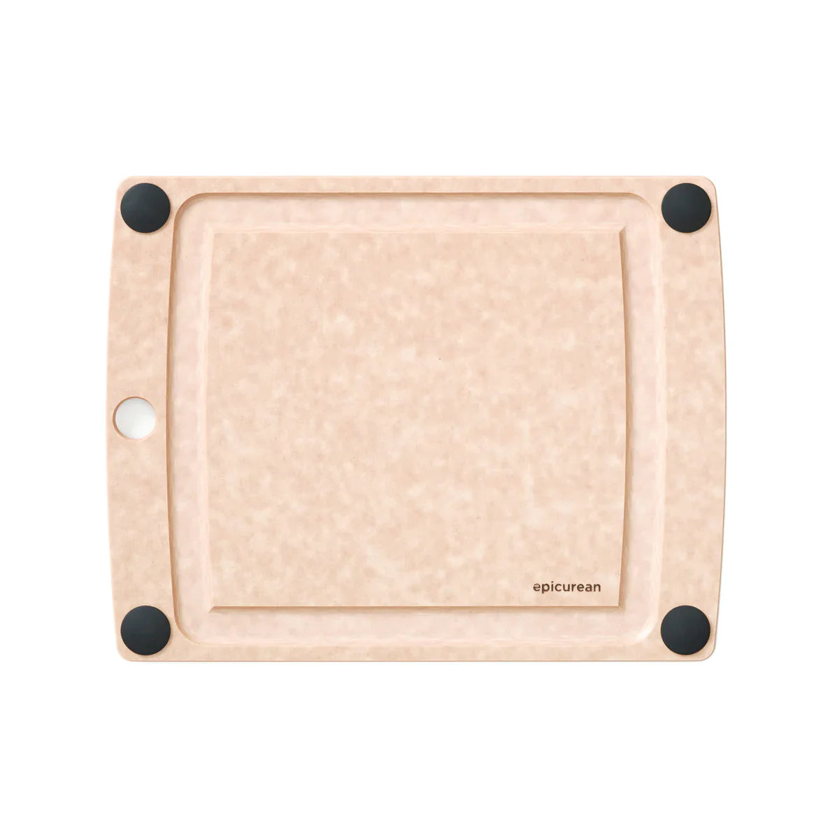 Epicurean All-in-One Series Cutting Board, Natural/Black feet, Multiple Sizes